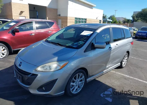 2012 Mazda Mazda5 Touring z USA, uszkodzony, nr VIN JM1CW2CLXC0126643